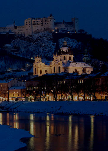 Salzburg im Winter