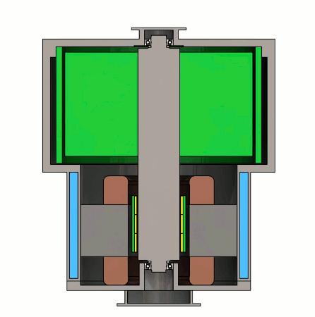 Schematische Darstellung Schwungradspeicher T4